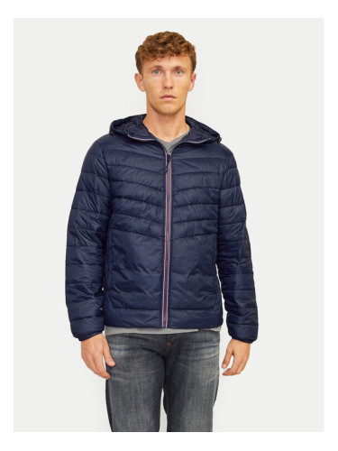 Jack&Jones Пухено яке Sprint 12258441 Тъмносин Regular Fit