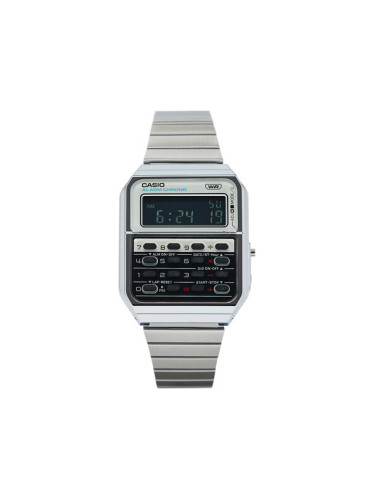 Casio Часовник Vintage CA-500WE-7BEF Сребрист