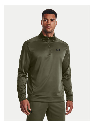 Under Armour Суитшърт Armor Fleece 1373358 Зелен Regular Fit