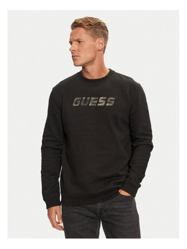 Guess Суитшърт Keid Z4BQ18 KCEA0 Черен Regular Fit