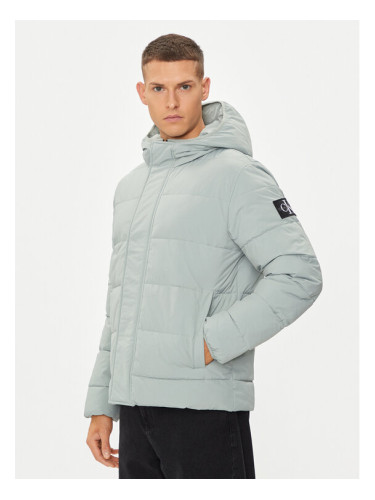 Calvin Klein Jeans Зимно яке Essential J30J325594 Зелен Regular Fit