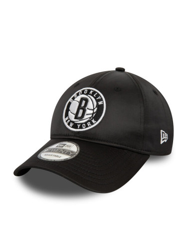 New Era Шапка с козирка Nba Satin 920 Nets 60434968 Черен