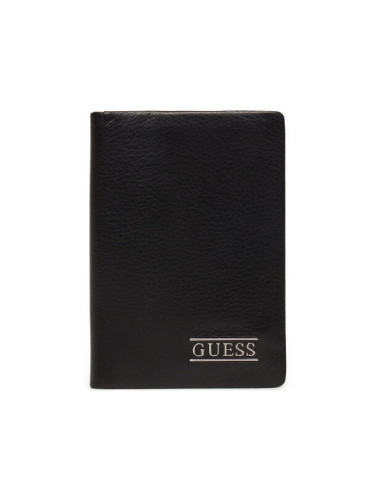 Guess Малък мъжки портфейл SMNBSE LEA56 Черен