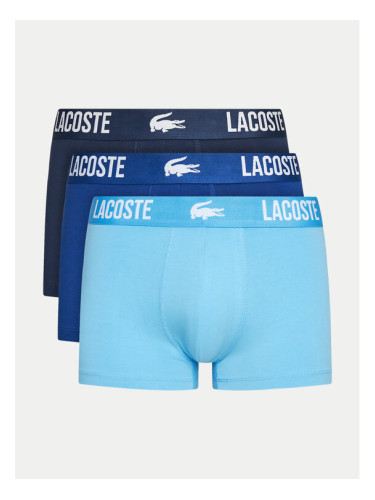 Lacoste Комплект 3 чифта боксерки 5H3321 Цветен