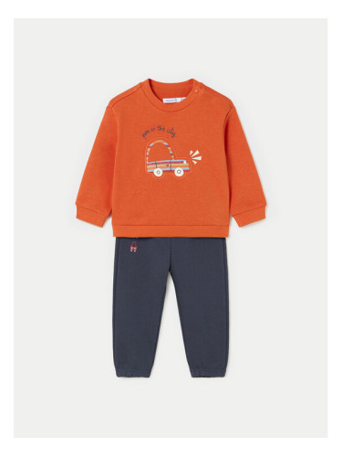 Mayoral Анцуг 2821 Оранжев Regular Fit