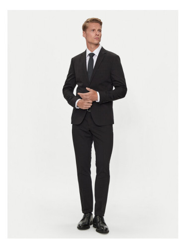 Lindbergh Костюм 30-606900 Черен Slim Fit