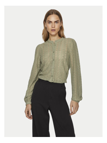 Vila Риза Chikka 14082977 Зелен Regular Fit