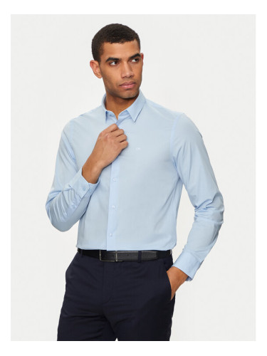 Calvin Klein Риза K10K110856 Син Slim Fit