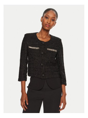 Rinascimento Кардиган CFC0019573002 Черен Regular Fit