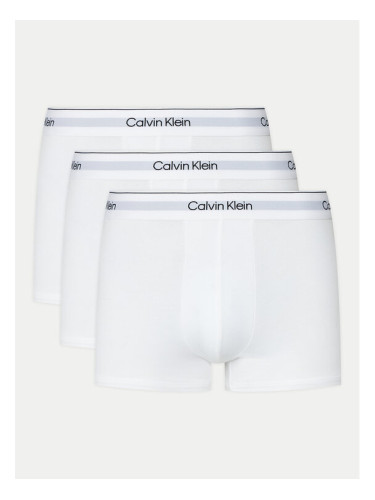 Calvin Klein Underwear Комплект 3 чифта боксерки 000NB3963A Бял