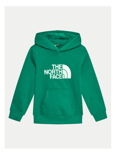 The North Face Суитшърт Drew Peak NF0A89HH Зелен Regular Fit