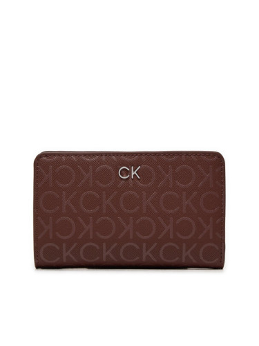 Calvin Klein Голям дамски портфейл Ck Daily Md K60K612683 Кафяв