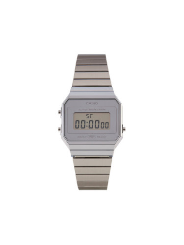 Casio Часовник Vintage A700WEV-7AEF Сребрист