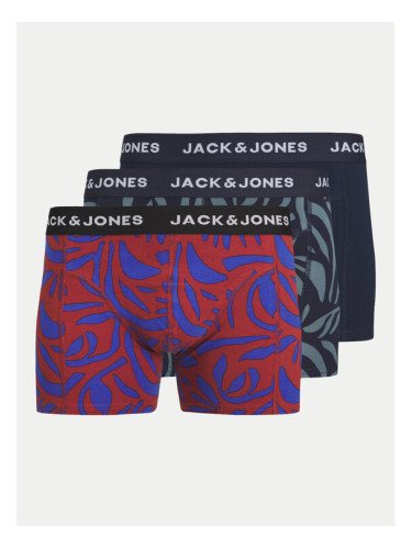 Jack&Jones Комплект 3 чифта боксерки 12260064 Цветен