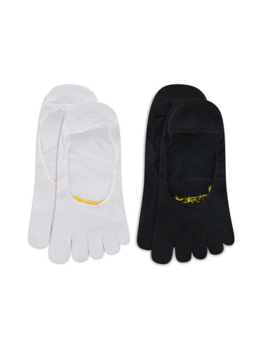 Vibram Fivefingers Комплект 2 чифта терлик унисекс Ghost S15G12P Бял