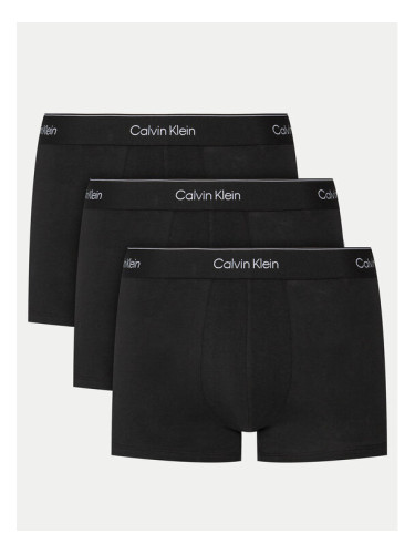 Calvin Klein Underwear Комплект 3 чифта боксерки 000NB3963A Черен