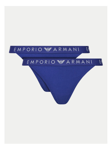 Emporio Armani Underwear Комплект 2 чифта прашки 164522 4F227 07191 Син