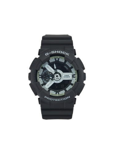 G-Shock Часовник Hidden Glow GA-110HD-8AER Сив