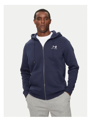 Under Armour Суитшърт Essential 1373881 Тъмносин Regular Fit