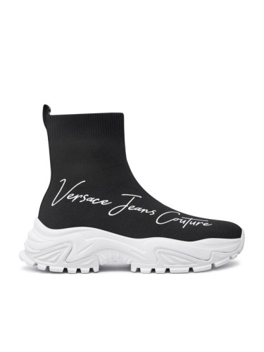 Versace Jeans Couture Сникърси Hiker 77VA3SV5 Черен