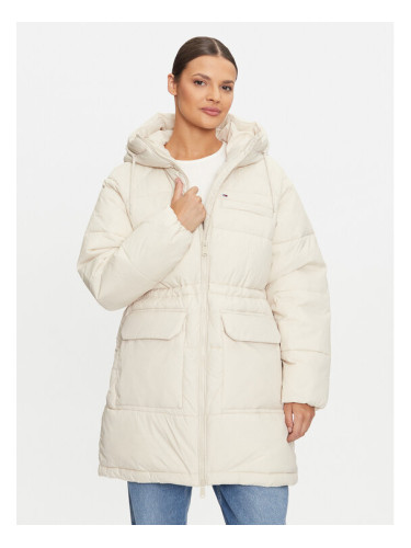 Tommy Jeans Зимно палто Vail DW0DW18842 Бежов Regular Fit