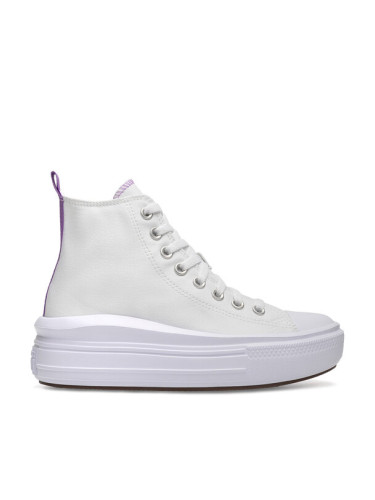 Converse Кецове CHUCK TAYLOR ALL STAR MOVE PLATFORM A03667C Бял