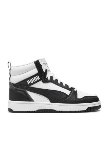 Puma Сникърси Rebound v6 Mid Jr 393831 01 Бял