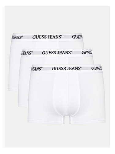 Guess Jeans Комплект 3 чифта боксерки M4BZ48 K6YW1 Бял