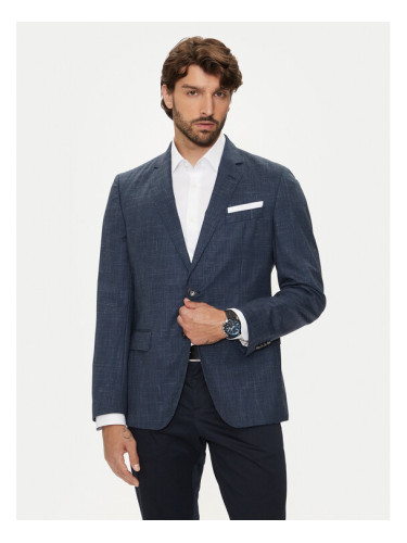 Boss Сако H-Hutson-224 50521645 Тъмносин Slim Fit