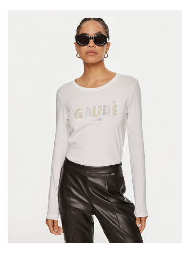 Gaudi Блуза 421BD64035 Бял Regular Fit