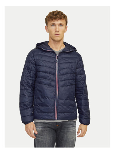 Jack&Jones Пухено яке Sprint 12258441 Тъмносин Regular Fit