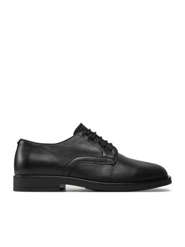 Calvin Klein Обувки Derby Lth HM0HM01567 Черен