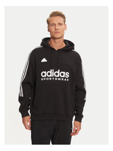 adidas Суитшърт House of Tiro IW5936 Черен Loose Fit