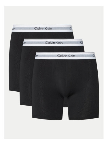 Calvin Klein Underwear Комплект 3 чифта боксерки 000NB3955A Черен