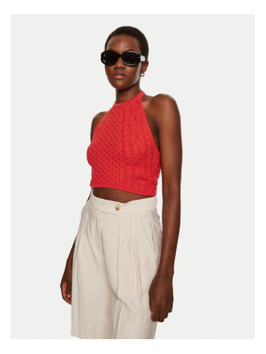 STAUD Блуза Lori R24P3136CA Червен Regular Fit