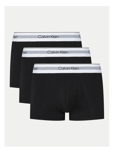 Calvin Klein Underwear Комплект 3 чифта боксерки 000NB3956A Черен