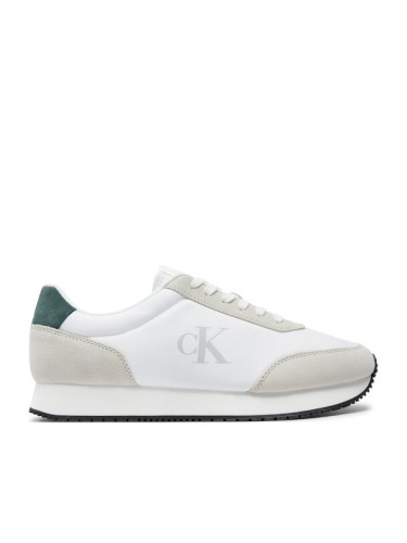 Calvin Klein Jeans Сникърси Retro Runner YM0YM01119 Екрю