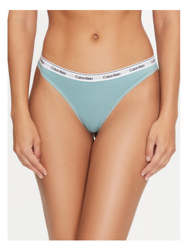 Calvin Klein Underwear Комплект 3 чифта прашки Thong 3Pk 000QD5209E Цветен