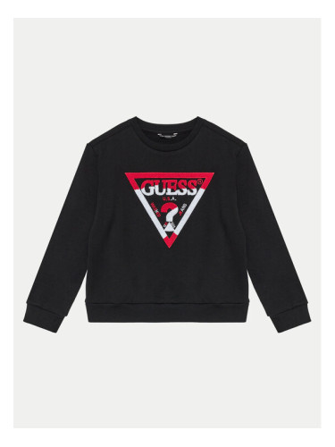 Guess Суитшърт L4BQ08 KAD73 Черен Relaxed Fit