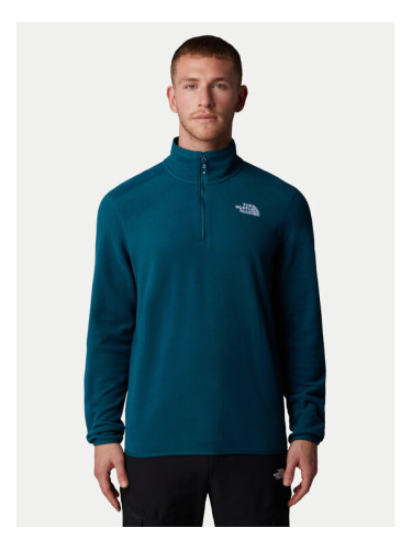 The North Face Полар Glacier NF0A855W Тъмносин Regular Fit