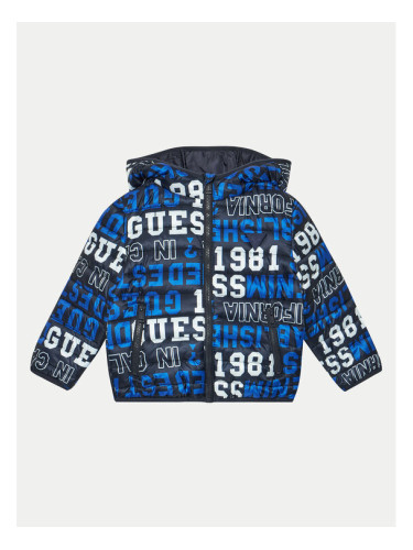 Guess Пухено яке N4YL05 WB310 Цветен Regular Fit