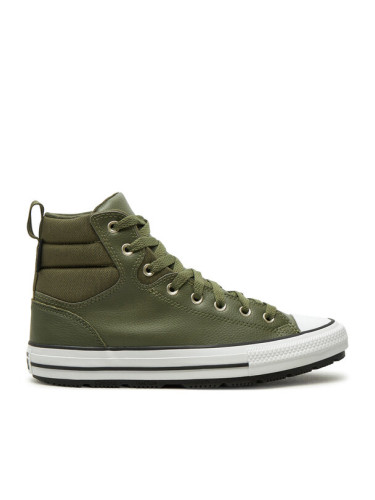 Converse Кецове Chuck Taylor All Star Berkshire Boot Water-Repellent A08563C Зелен