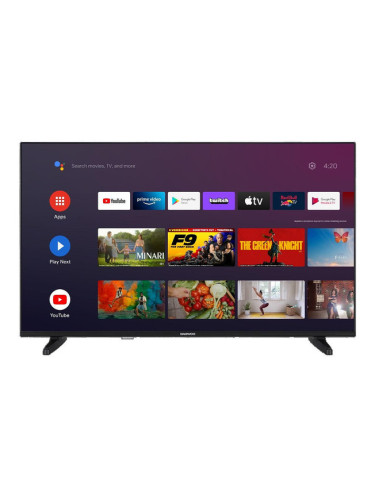 Телевизор Daewoo 43DM63FA ANDROID TV , LED , 43 inch, 108 см, 1920x1080 FULL HD , Smart TV , Android