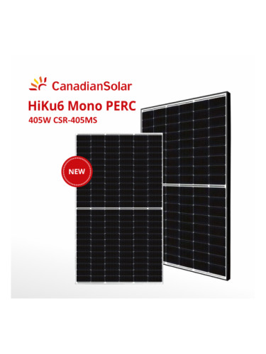 Canadian Solar, фотоволтаичен панел Mono PERC HIKU6 405W BlackFrame