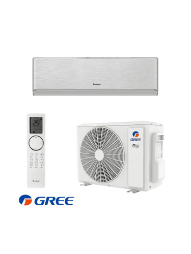 Инверторен климатик Gree Airy GWH12AVCXD-K6DNA1A - сребърен