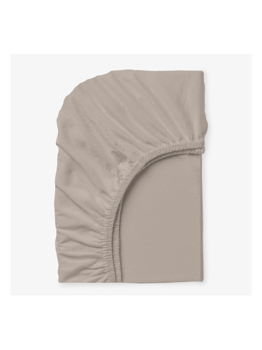 Чаршаф с ластик НОВО СИВО, 180/200/25 см, памучен ранфорс