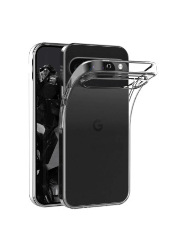 Силиконов кейс MBX 2mm, За Google Pixel 9/Pixel 9 Pro, Прозрачен