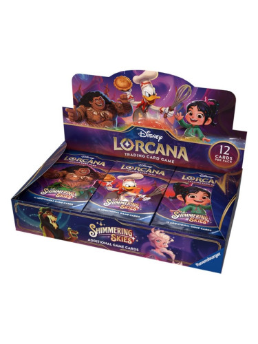  Disney Lorcana TCG: Shimmering Skies Booster Display