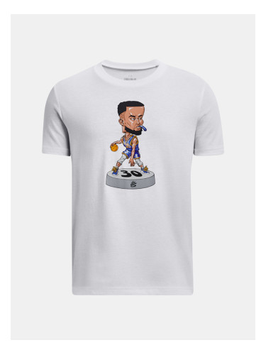 Under Armour UA Curry Bobblehead SS Тениска детски Byal