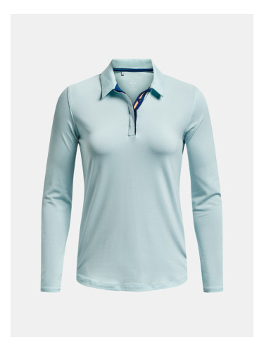 Under Armour UA Zinger MicroStripe LS Поло тениска Sin